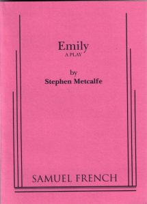 Playbill for Emily by Stephen Metcalfe